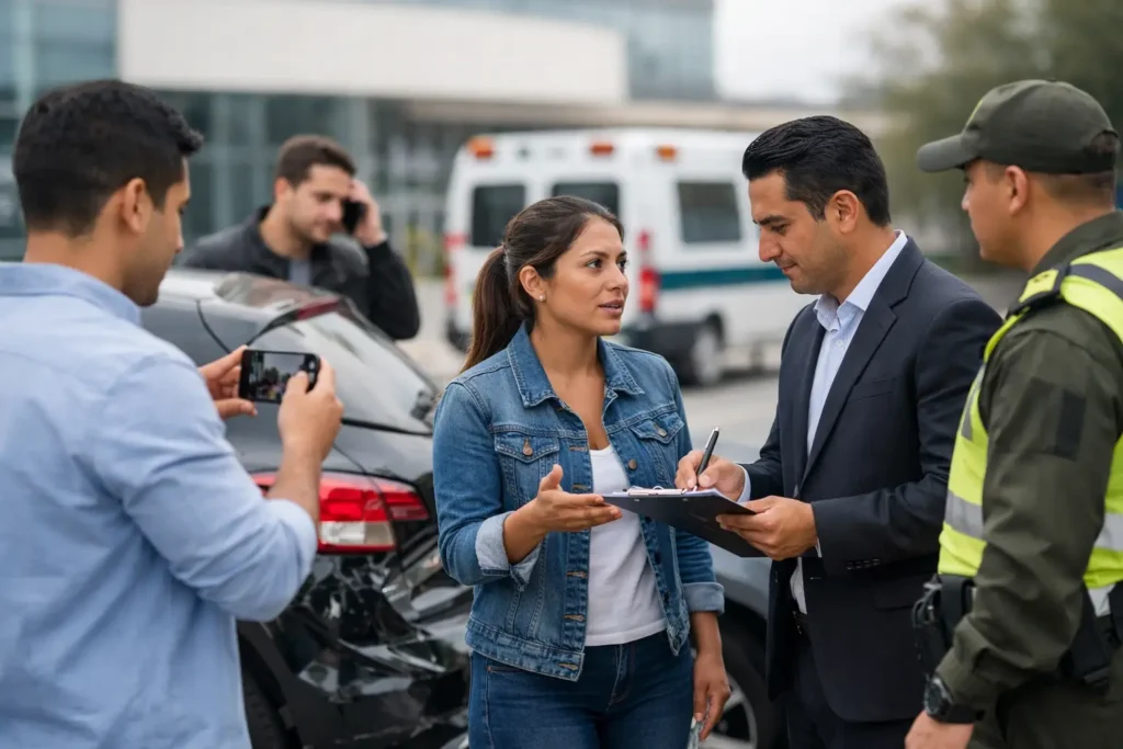 Cómo reportar un choque vehicular sin errores
